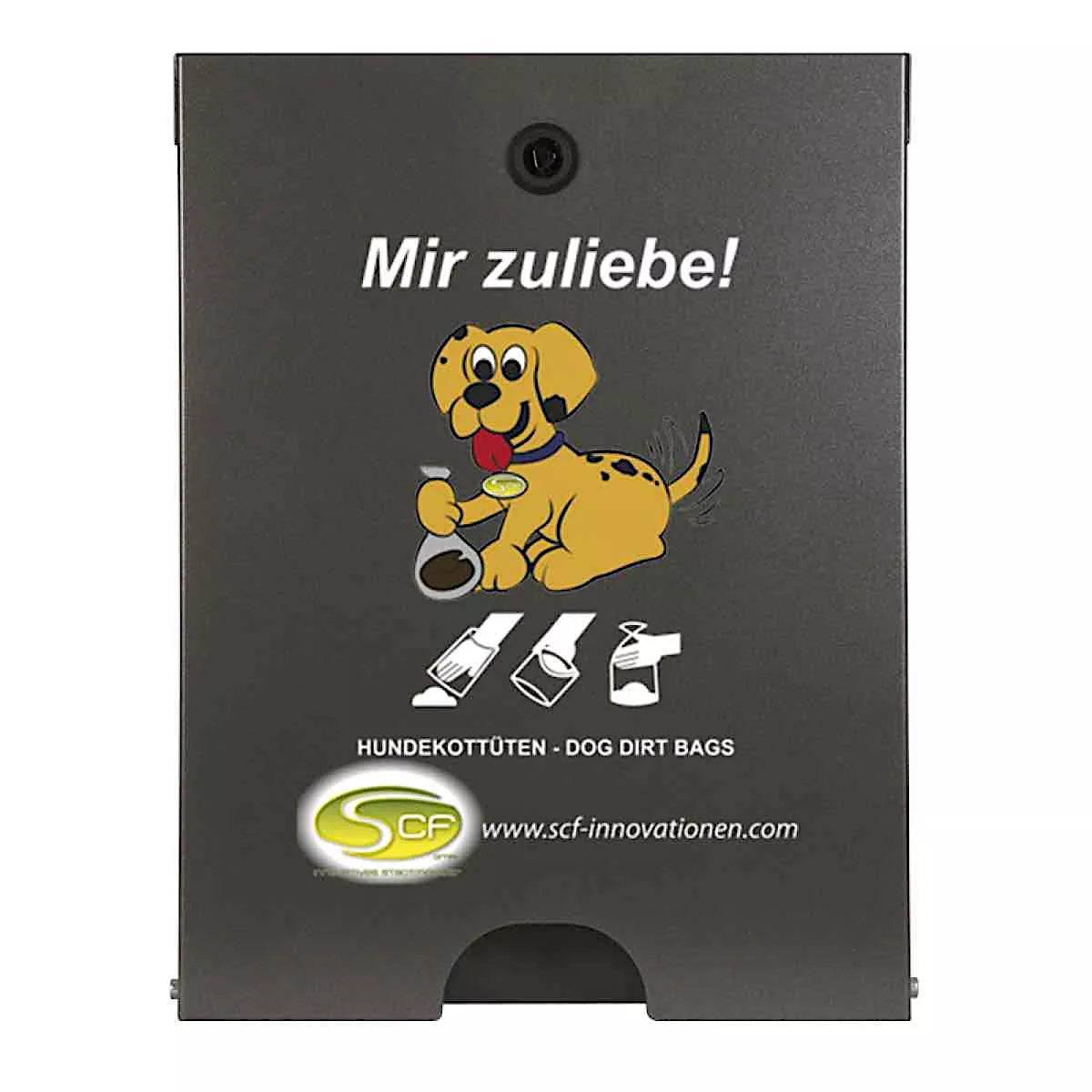Säulenmontage Set für Hundekotbeutelspender Flexi