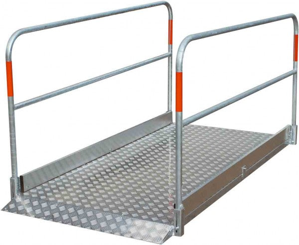Grabenbrücke aus Aluminium Breite 1000 mm