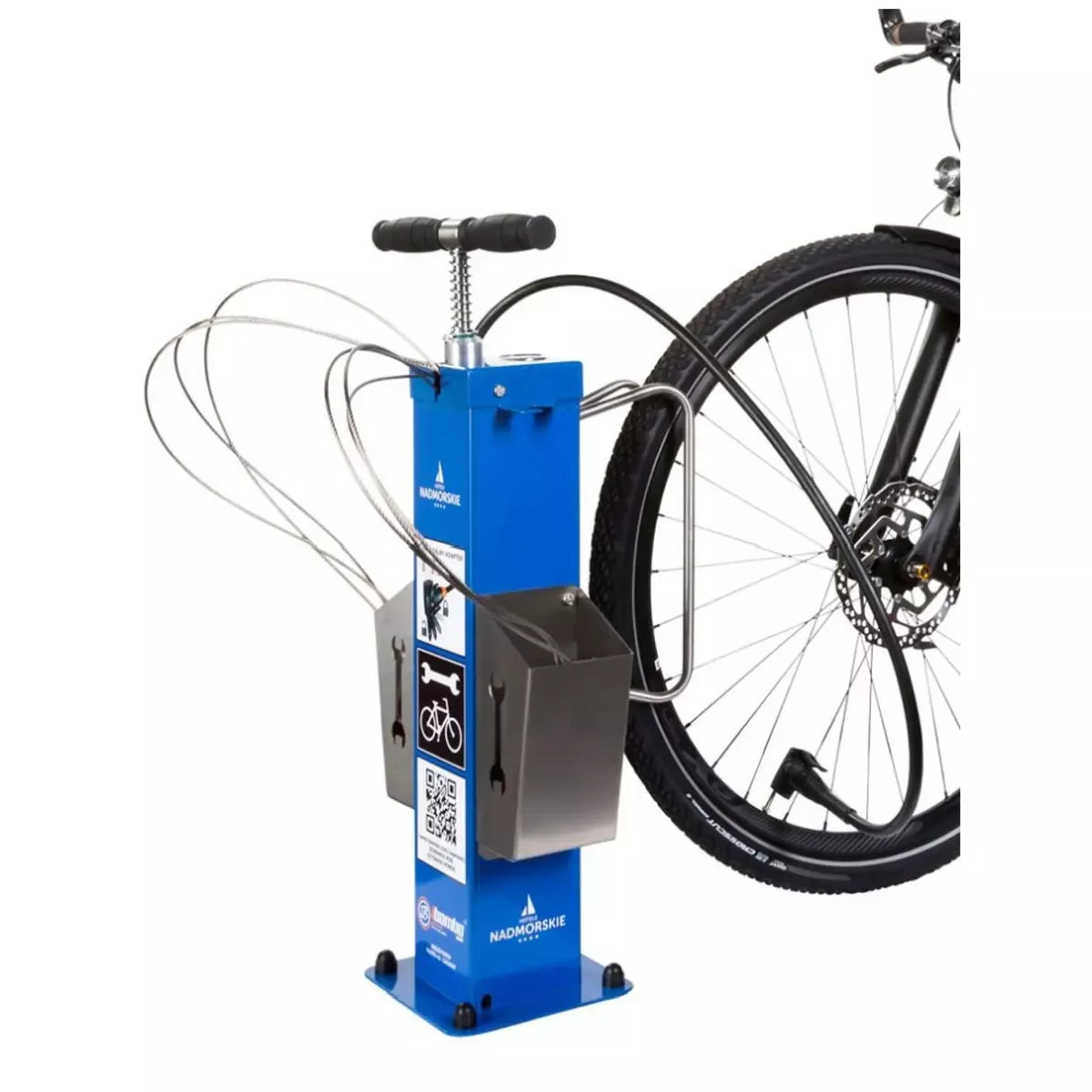 Fahrrad-Reparaturstation MINI mit Handpumpe, IBOMBO PRS-sV20