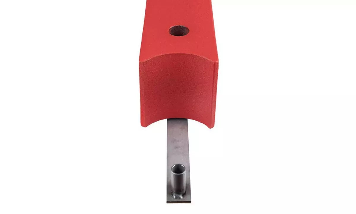 Bike Lane Protector, L.1000 x Br.120 x H.150 mm, Rot