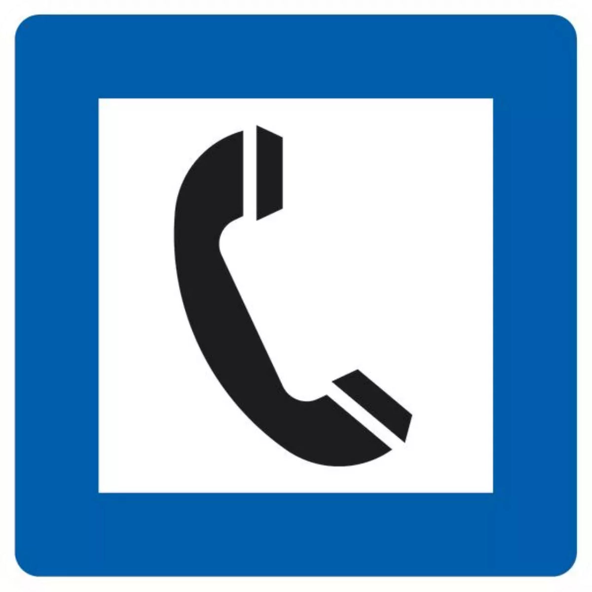 Verkehrszeichen VZ365-50 Fernsprecher