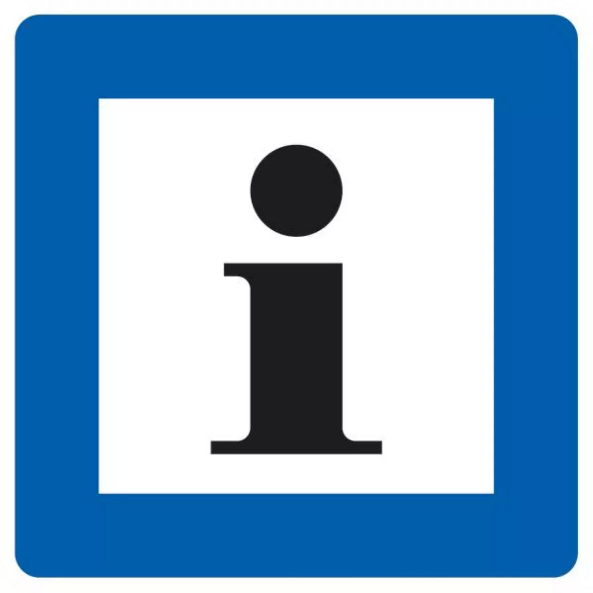 Verkehrszeichen VZ365-61 Informationsstelle