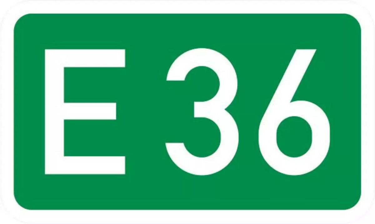 Verkehrszeichen VZ410 Europastraßen