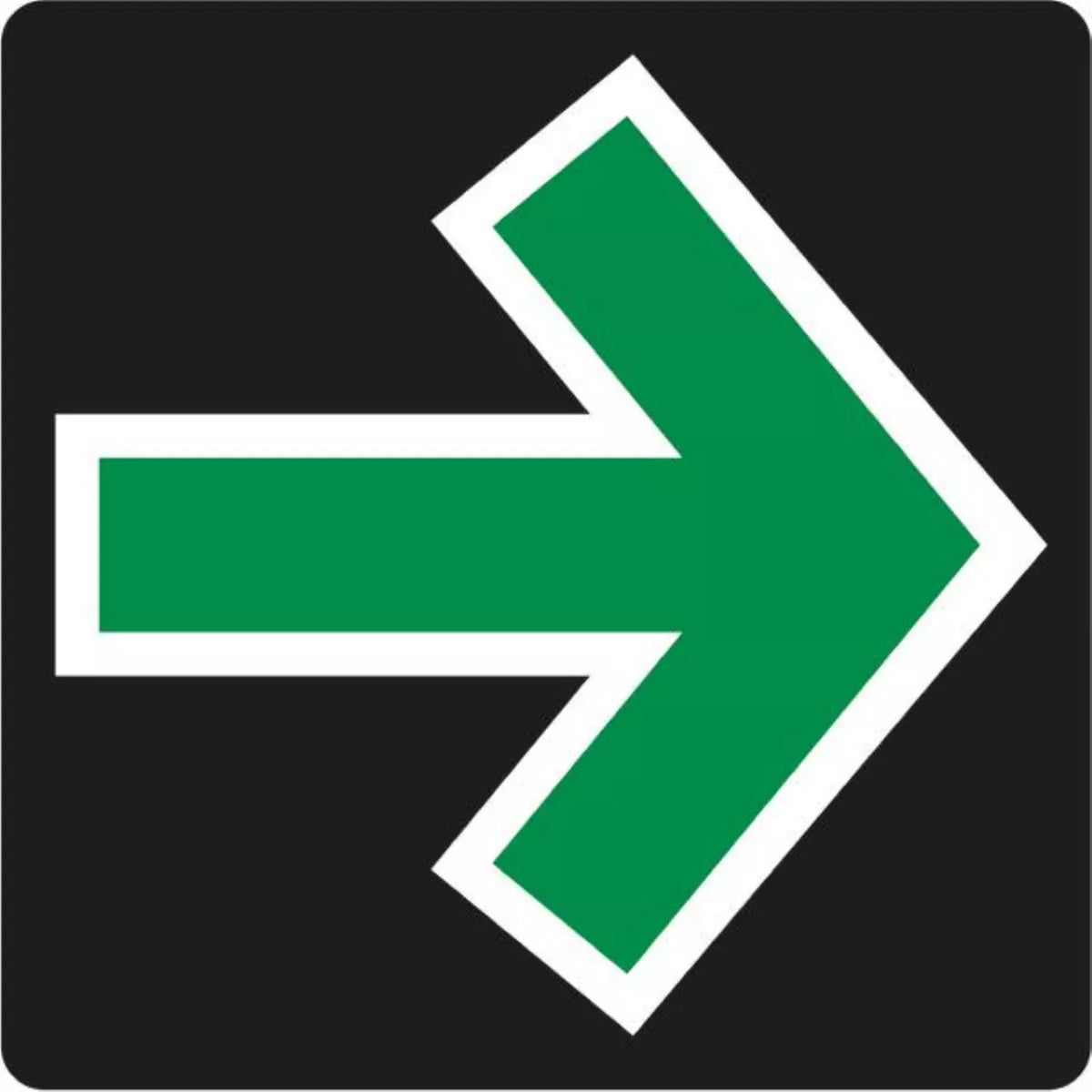 Verkehrszeichen VZ720 Grünpfeilschild
