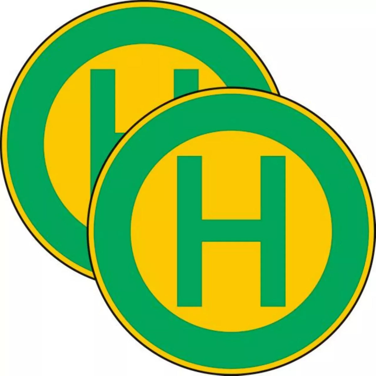 Verkehrszeichen VZ224-40 Haltestelle doppelseitig