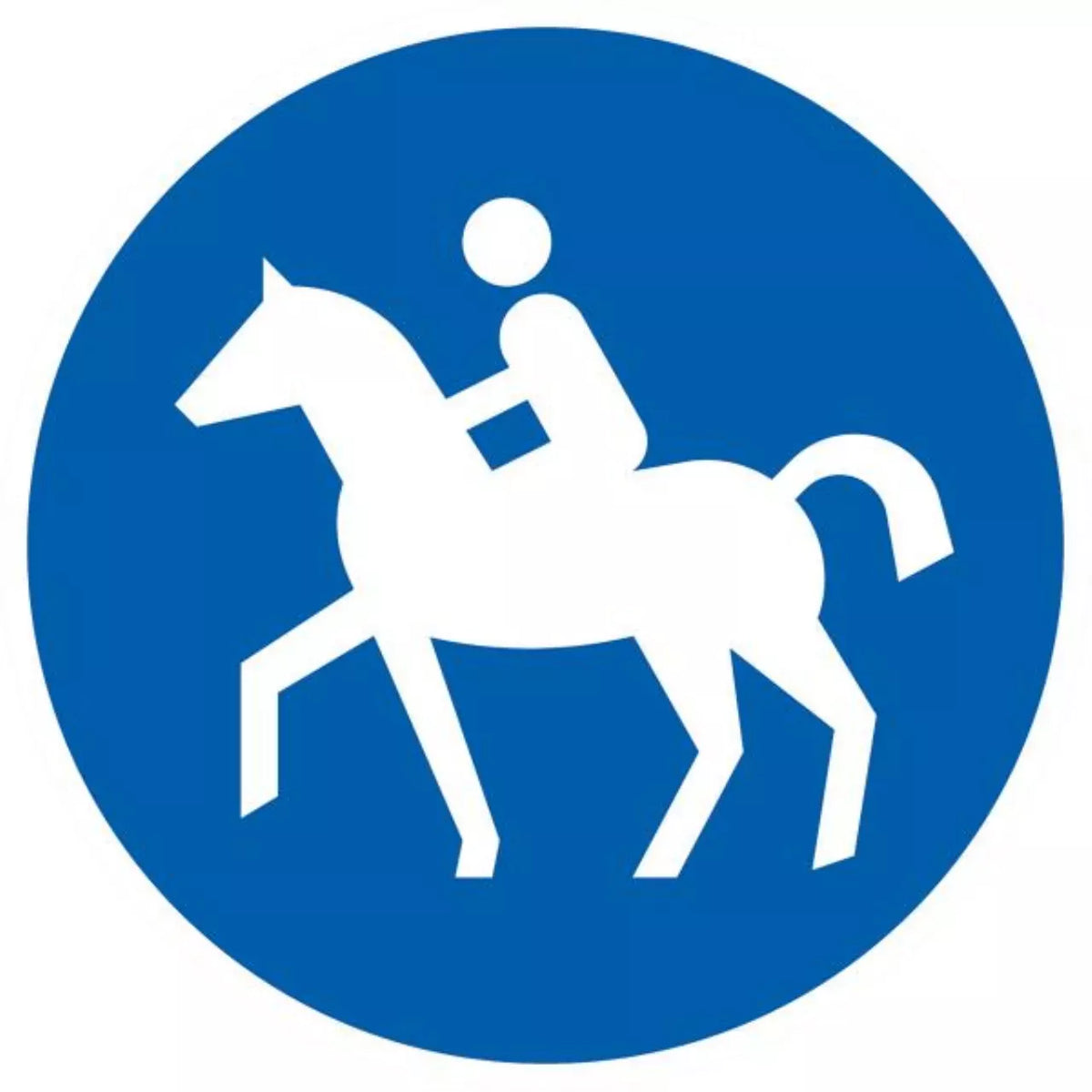 Verkehrszeichen VZ238 Reitweg