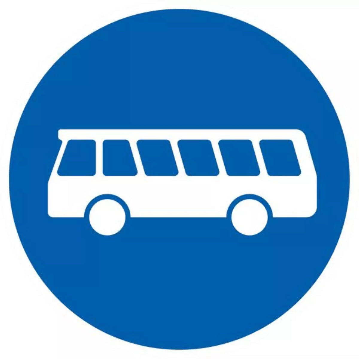 Verkehrszeichen VZ245 Bussonderfahrstreifen
