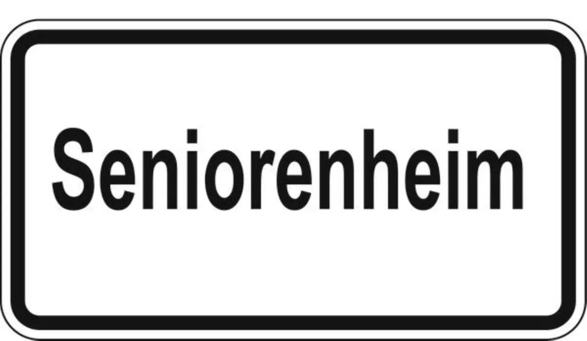 Verkehrszeichen VZ1012-54 Seniorenheim