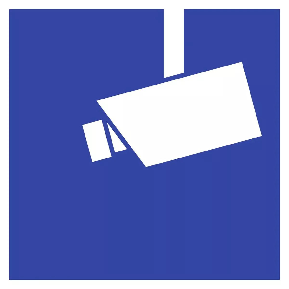 Video-Infozeichen, Symbolschild, DIN 33450