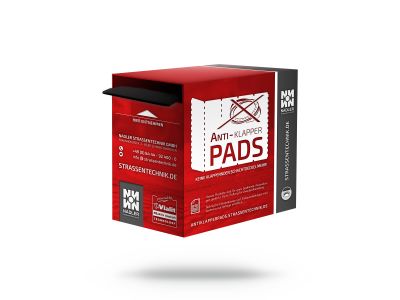 Anti-Klapper-Pads für Schachtdeckel und Schieberkappen, 50er Box