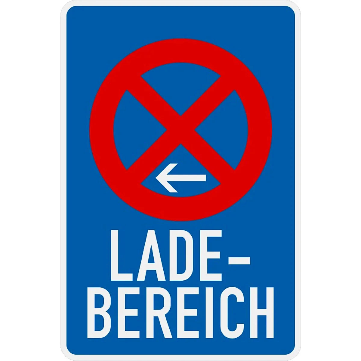 Verkehrszeichen VZ230-11 Ladebereich - 630x420 Randform RA1