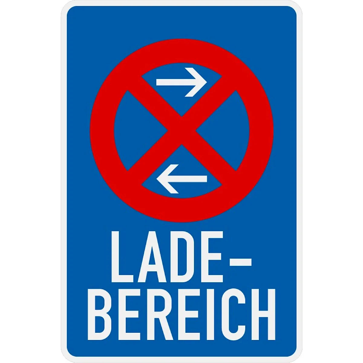 Verkehrszeichen VZ230-31 Ladebereich - 900x600 Randform RA2