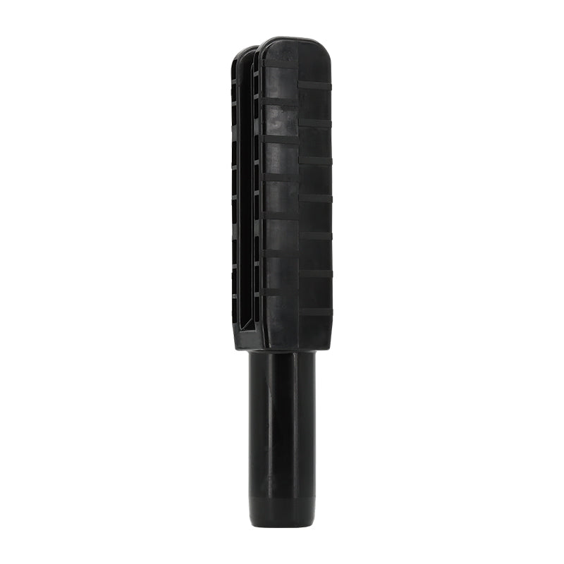Fußplattenadapter Ø 42 schwarz für Absperrschrankengitter Event (Wemas)
