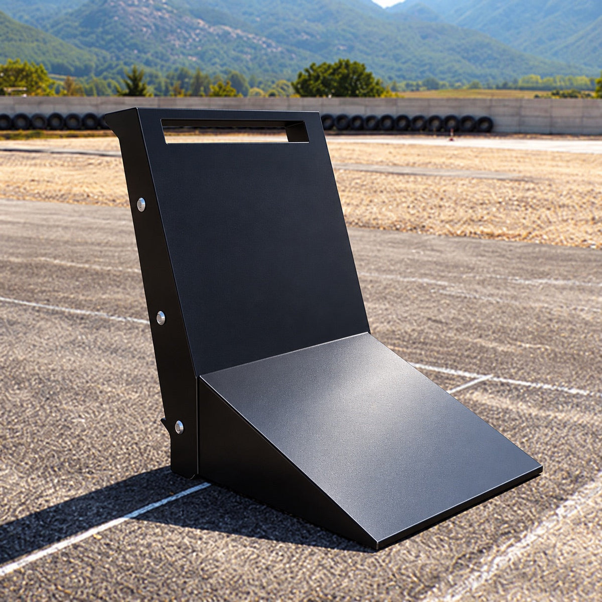 Mobile Sicherheitssperre L-Block Compact zur Miete