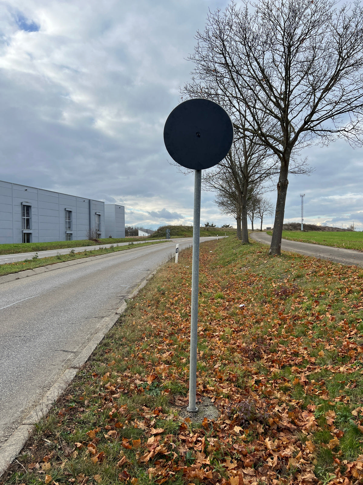 Kunststoffplatte Schwarz