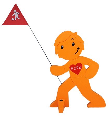 Streetbuddy Warnfigur Orange