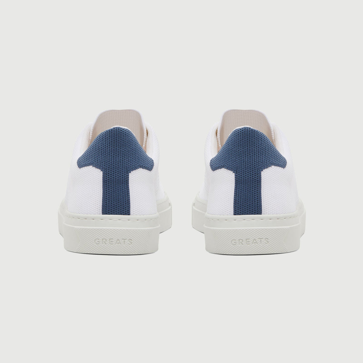 The Royale Knit 2.0 - White Navy