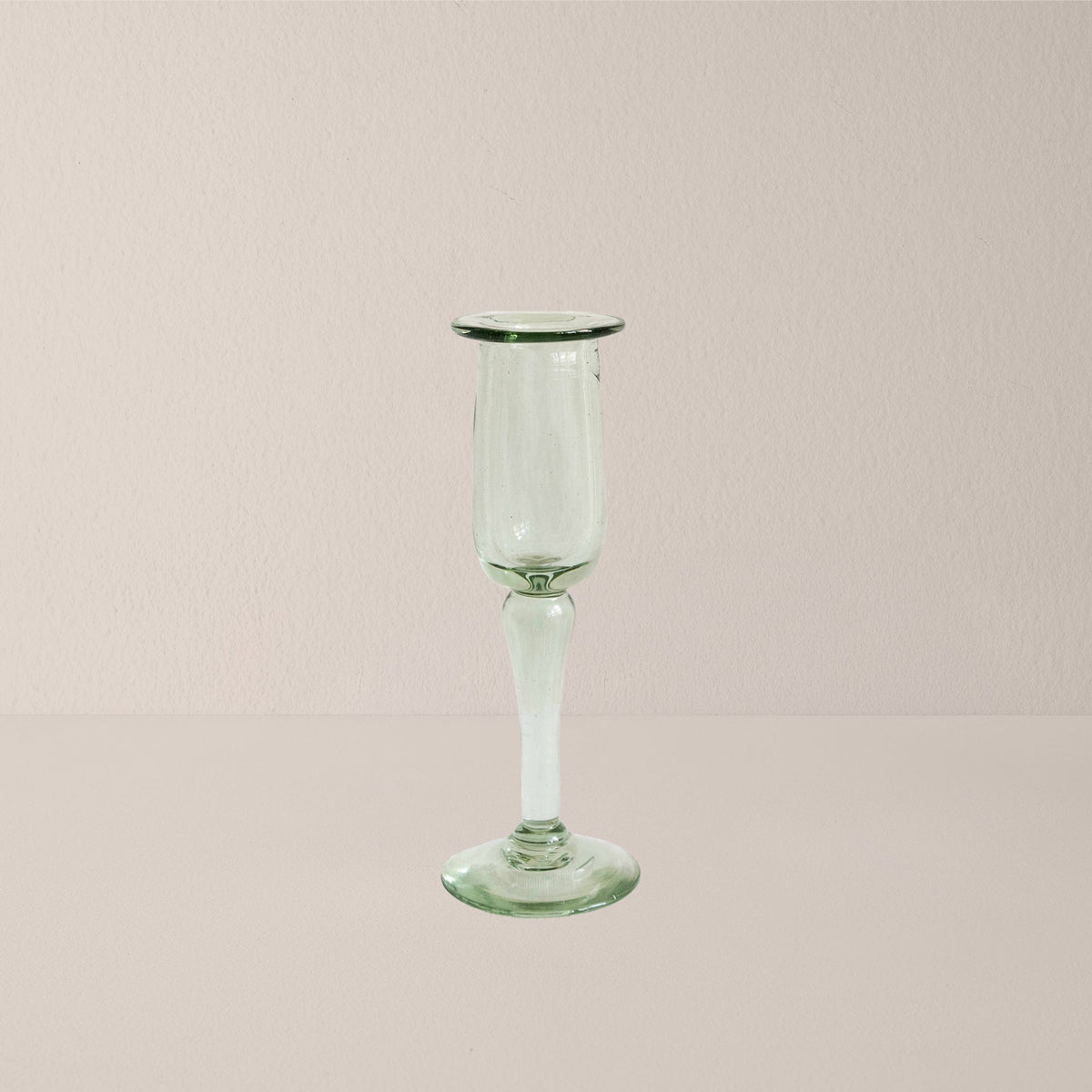 Glass Petal Taper Candleholder - Large