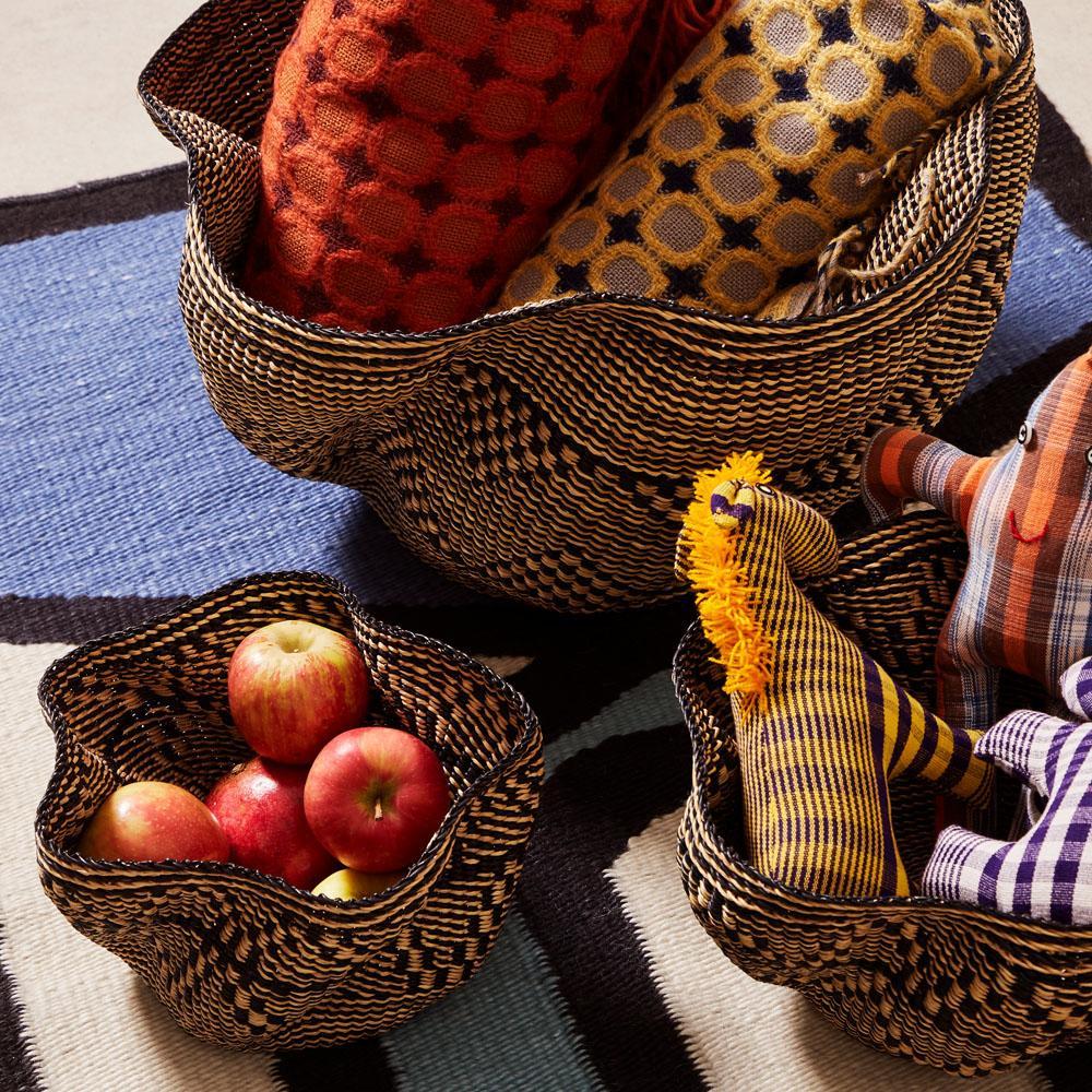 Mini Pakurigo Wave Decor Basket