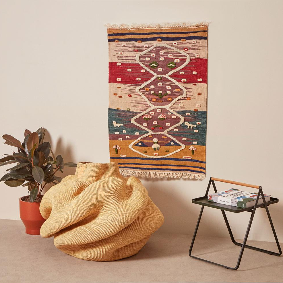 Large Yoomelingah Art Basket