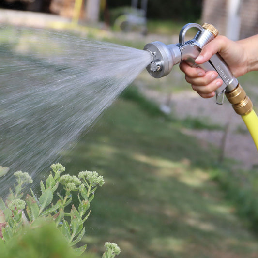 3-Pattern Metal Garden Spray Nozzle