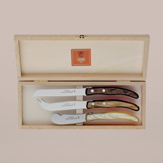 3-Piece Cheese Knife Set - Cafe Melange