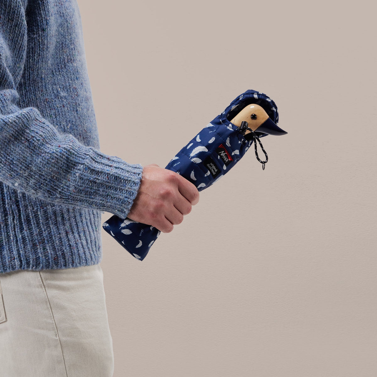 Duckhead Rain Umbrella - Nanga Collaboration - Navy