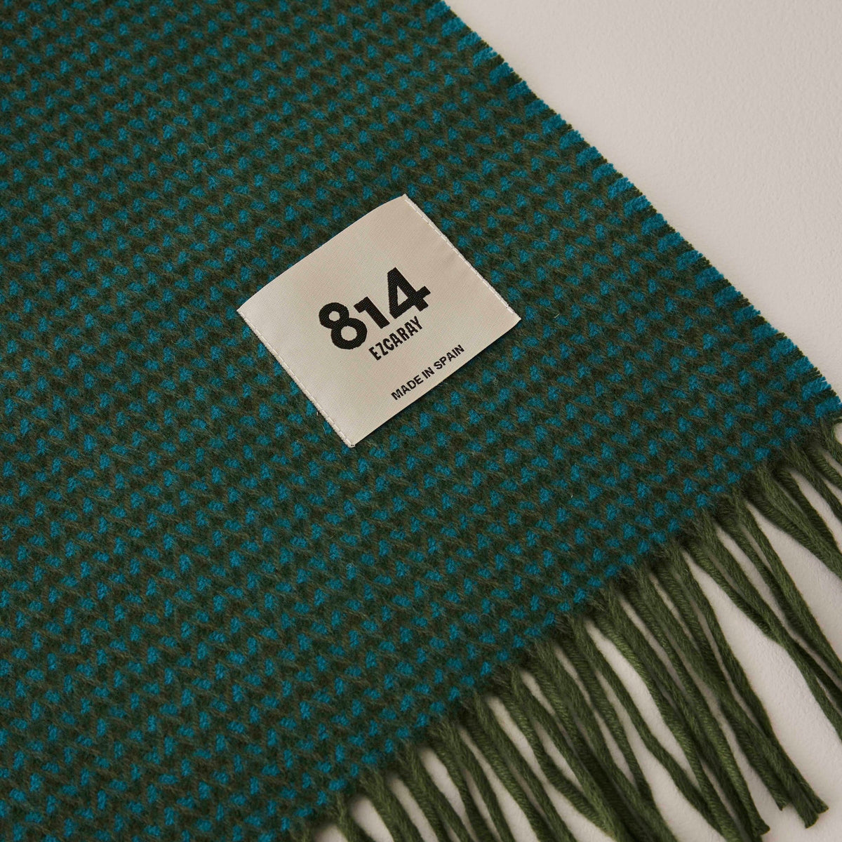 Extra Fine Merino Wool Herringbone Scarf