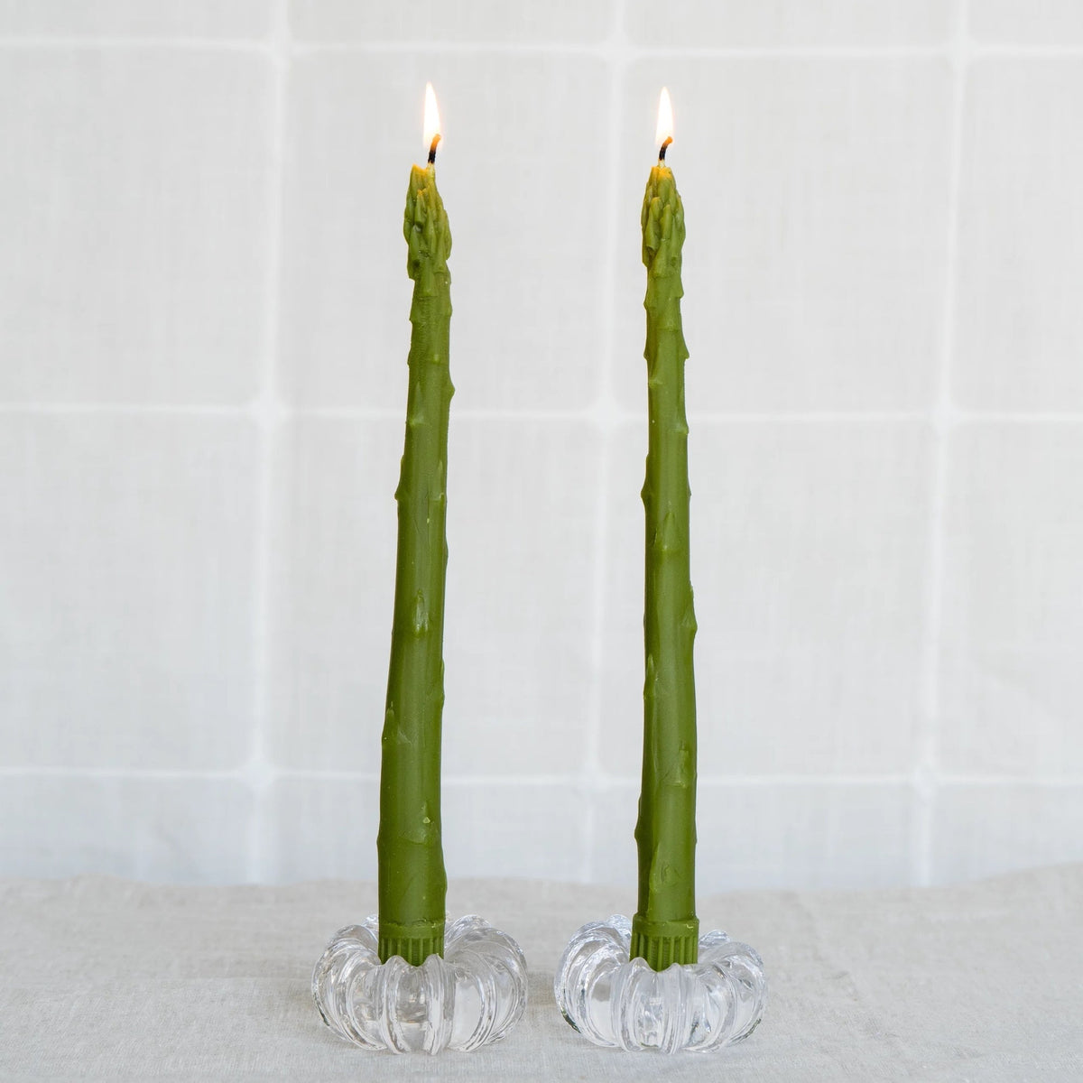 Asparagus Candles - Set of 2