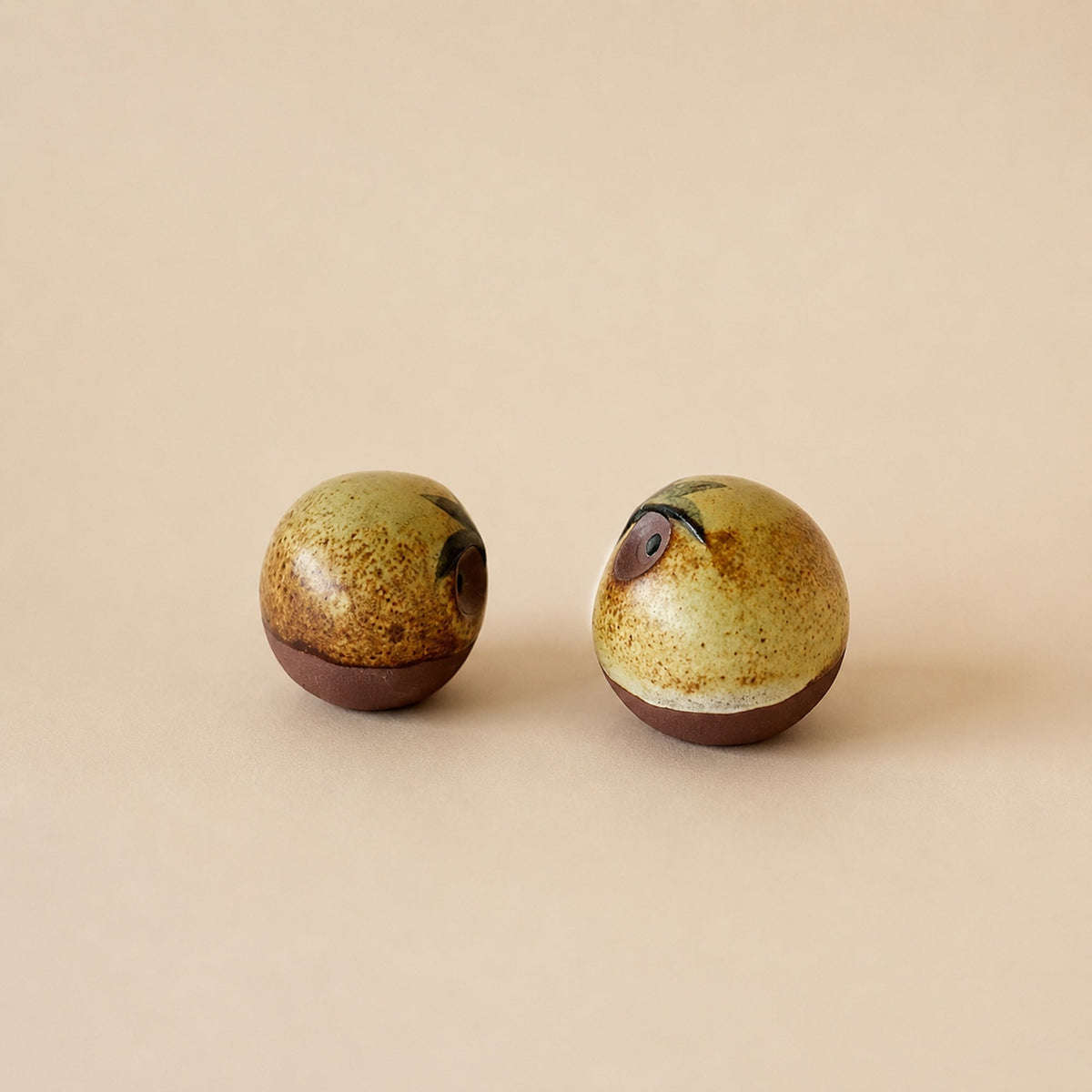 Ceramic Owl Figurine - Set of 2