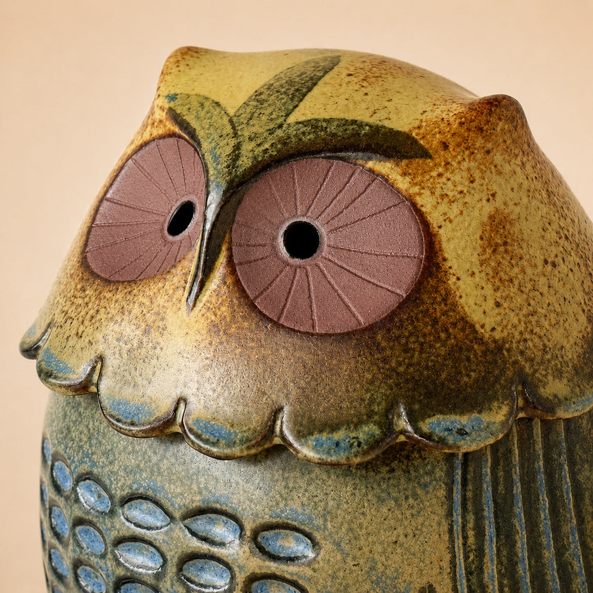 Ceramic Owl Box