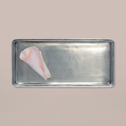 Rectangular Pewter Tray