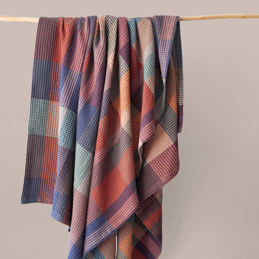Vrou-Vrou Woven Cotton Blanket - Nebula