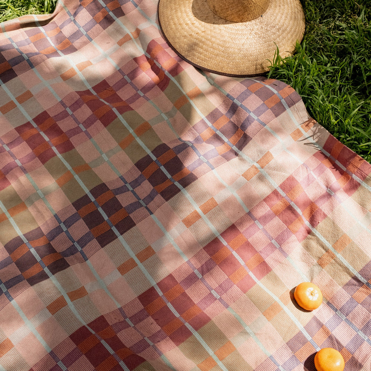 Woven Cotton Picnic Blanket - Pilgrim