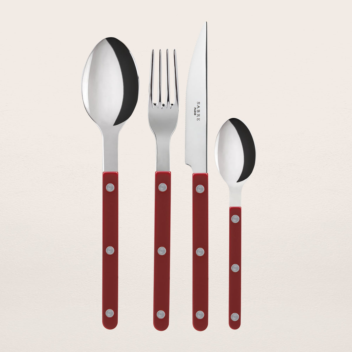 Bistrot Solid Flatware - Set of 4