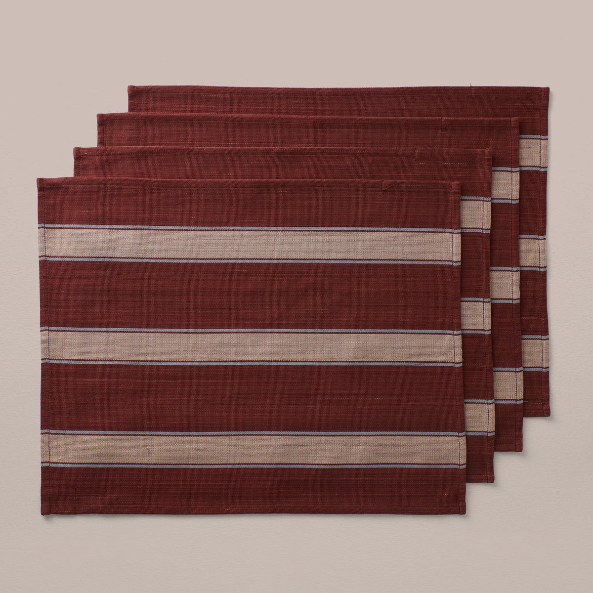 Hand-Dyed Cotton Placemats - Set of 4