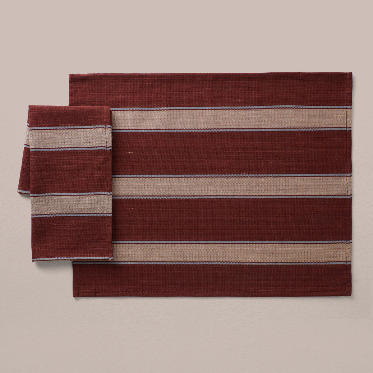 Hand-Dyed Cotton Placemats - Set of 4