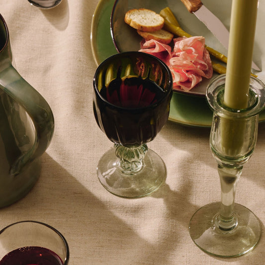 Petal Stemmed Wine Glass - Set of 2