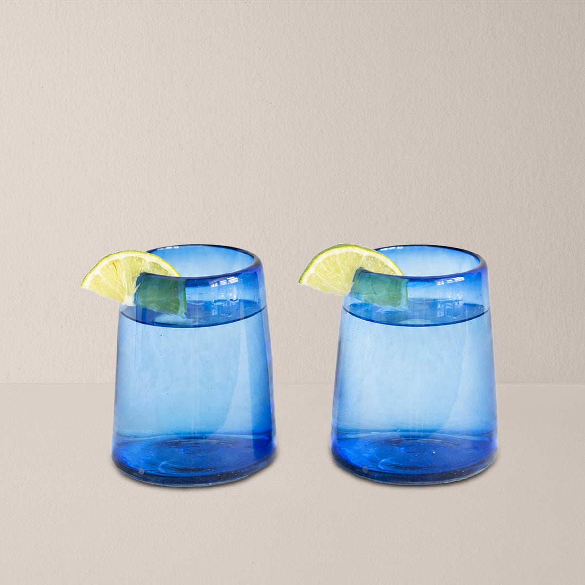 Optic Glass Tumblers - Set of 2