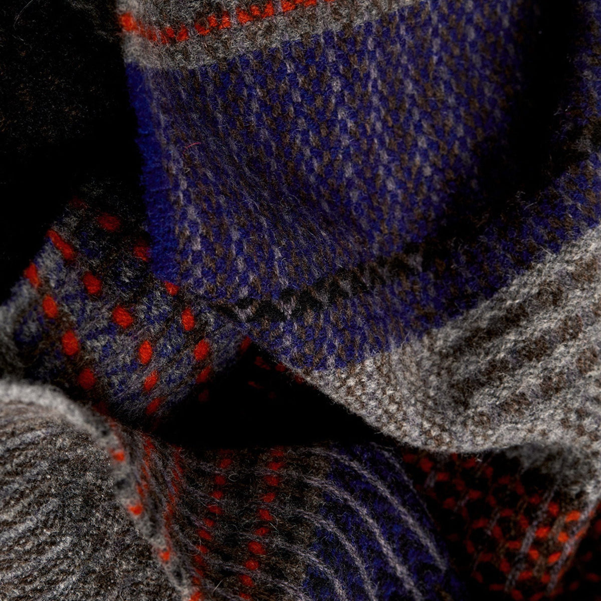 Merino Lambswool Walton Scarf - Woodpecker