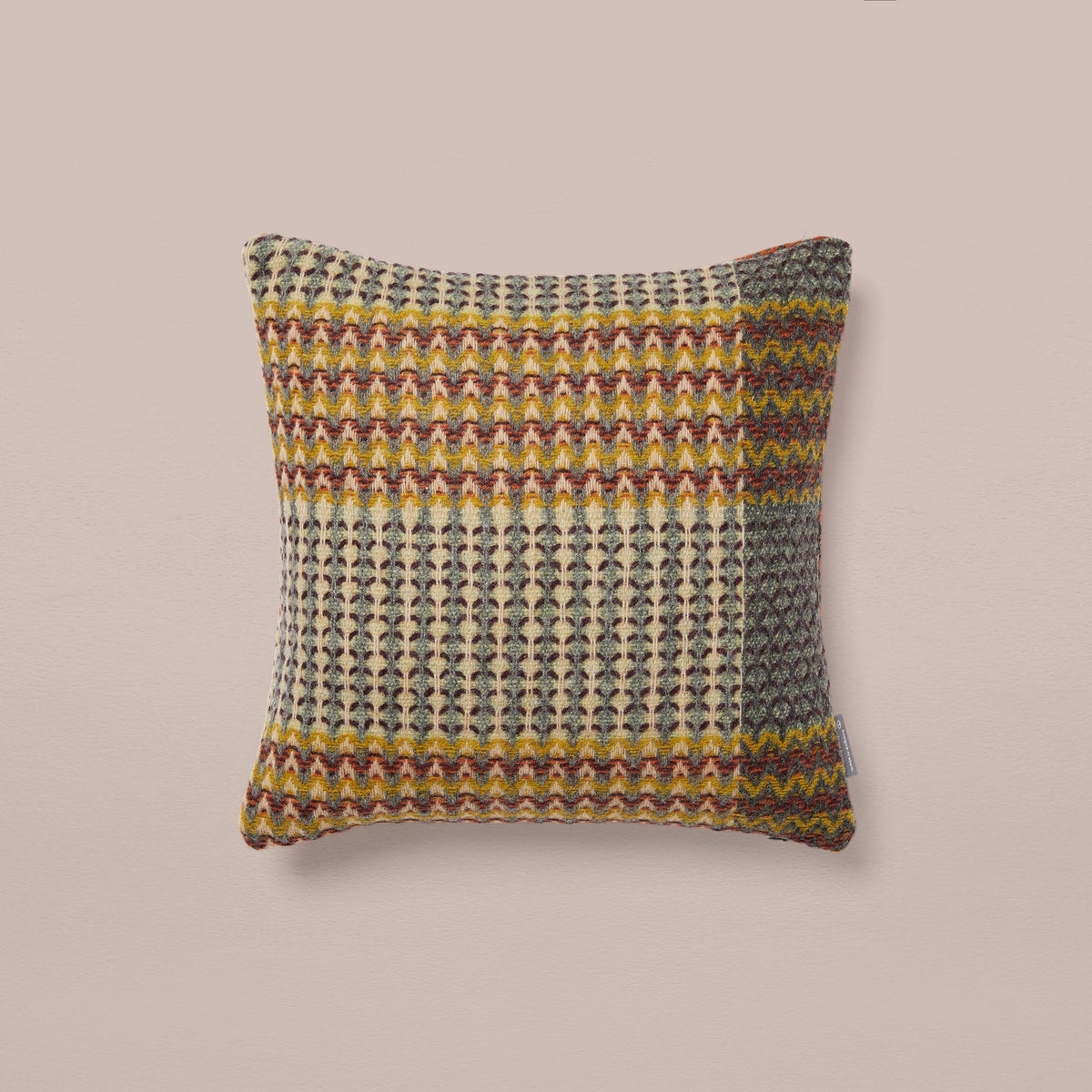 Shetland Wool Ripple Cushion Cover