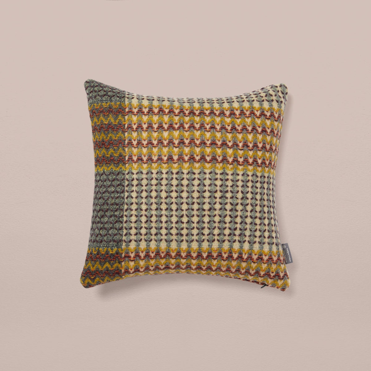 Shetland Wool Ripple Cushion Cover
