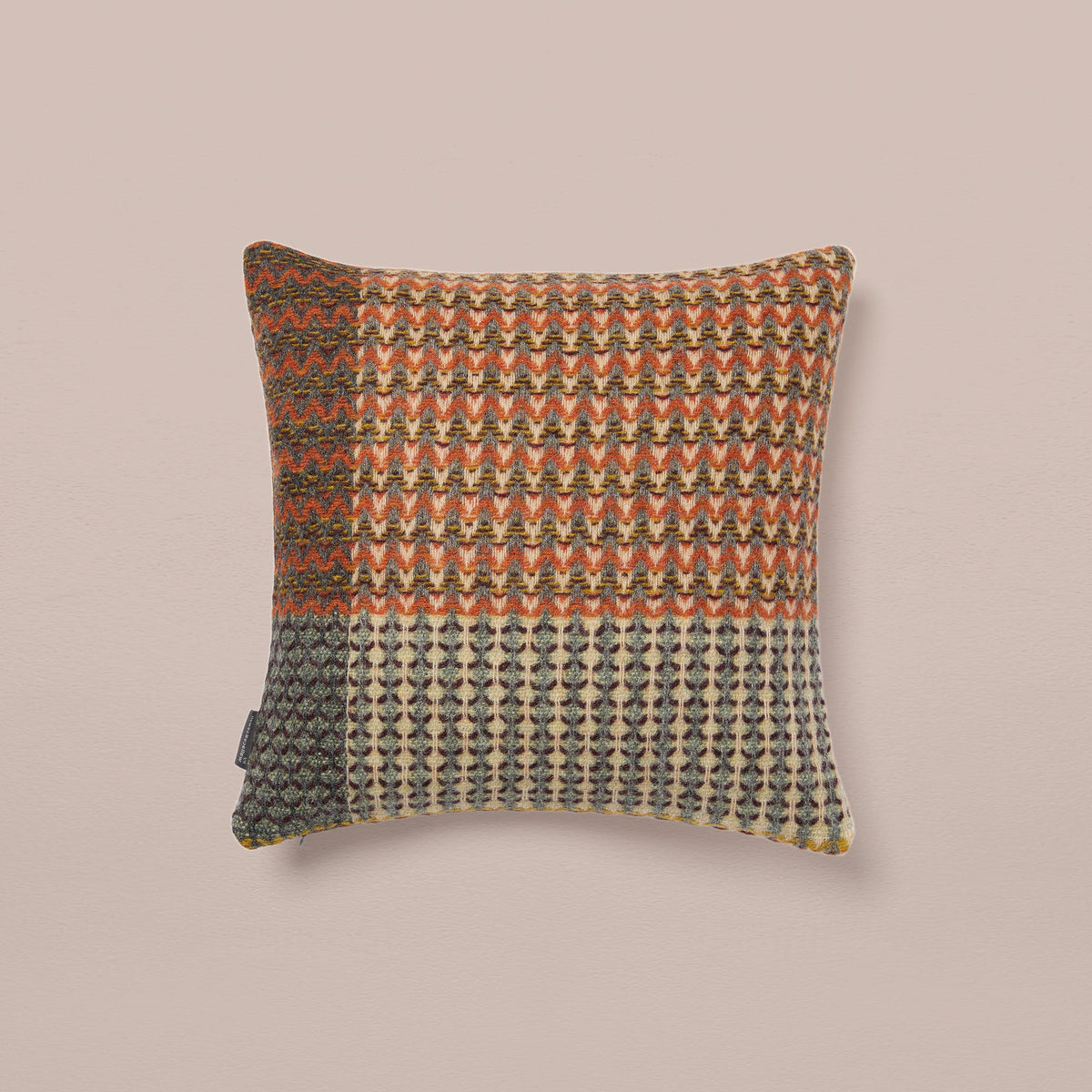 Shetland Wool Ripple Cushion Cover