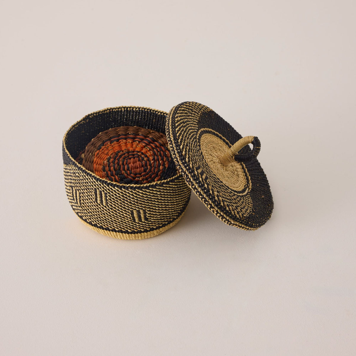 Coasters & Holder - Set of 6 - Exclusive