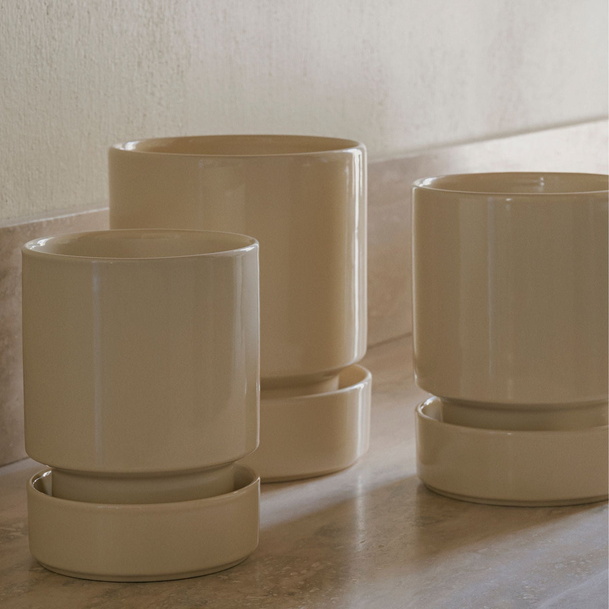 Hoff Ø14 Planter & Saucer Gift Set