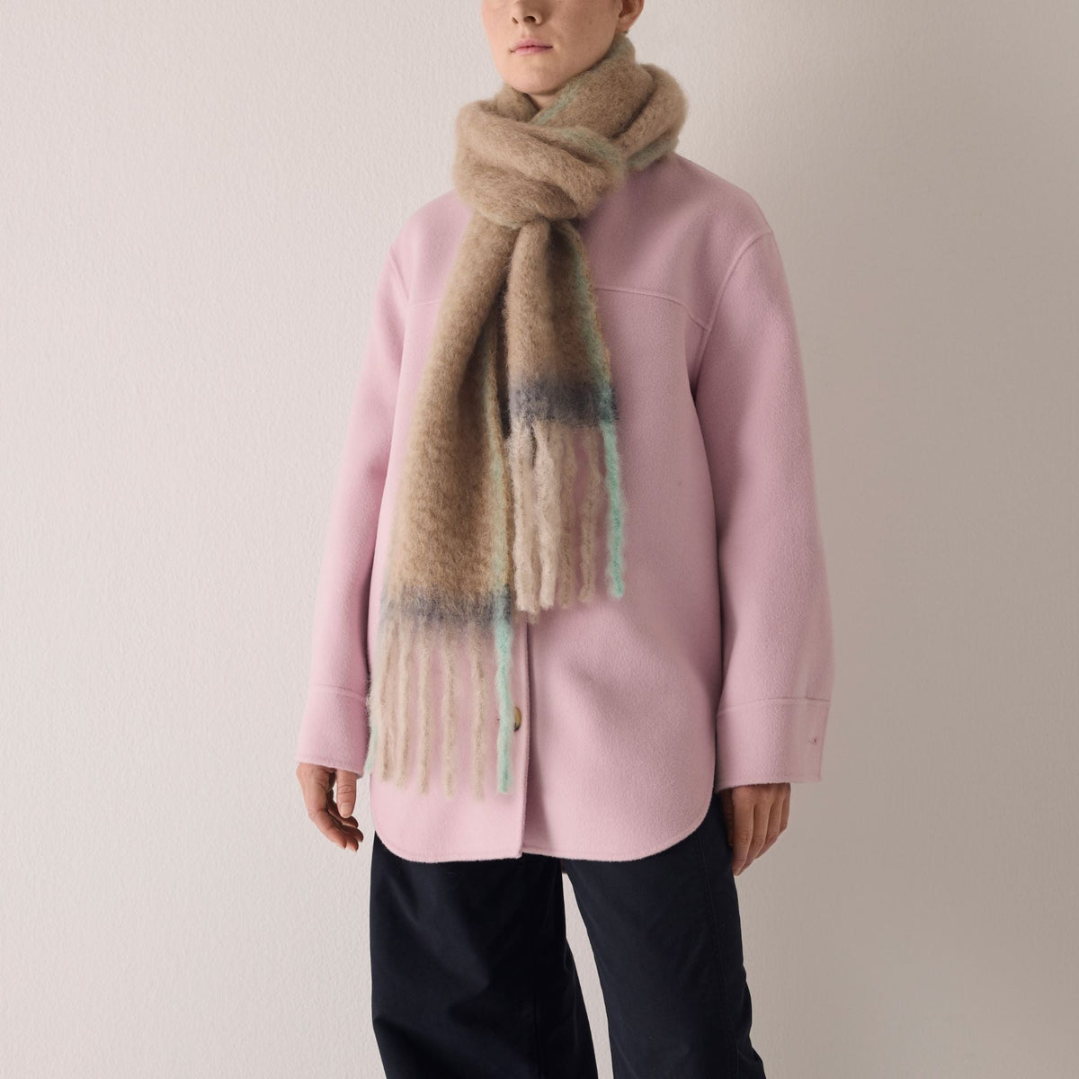 Twist Frame Scarf