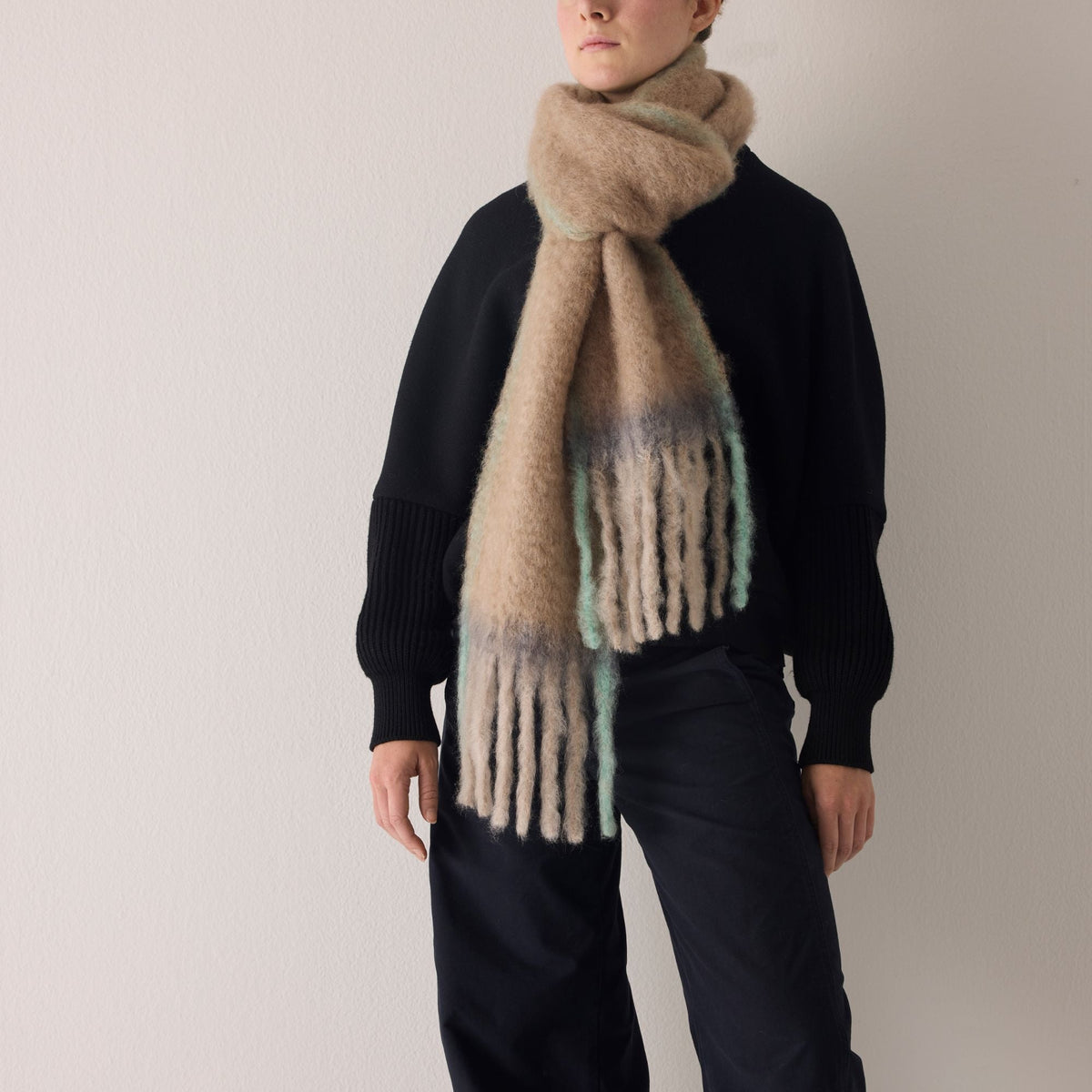 Twist Frame Scarf