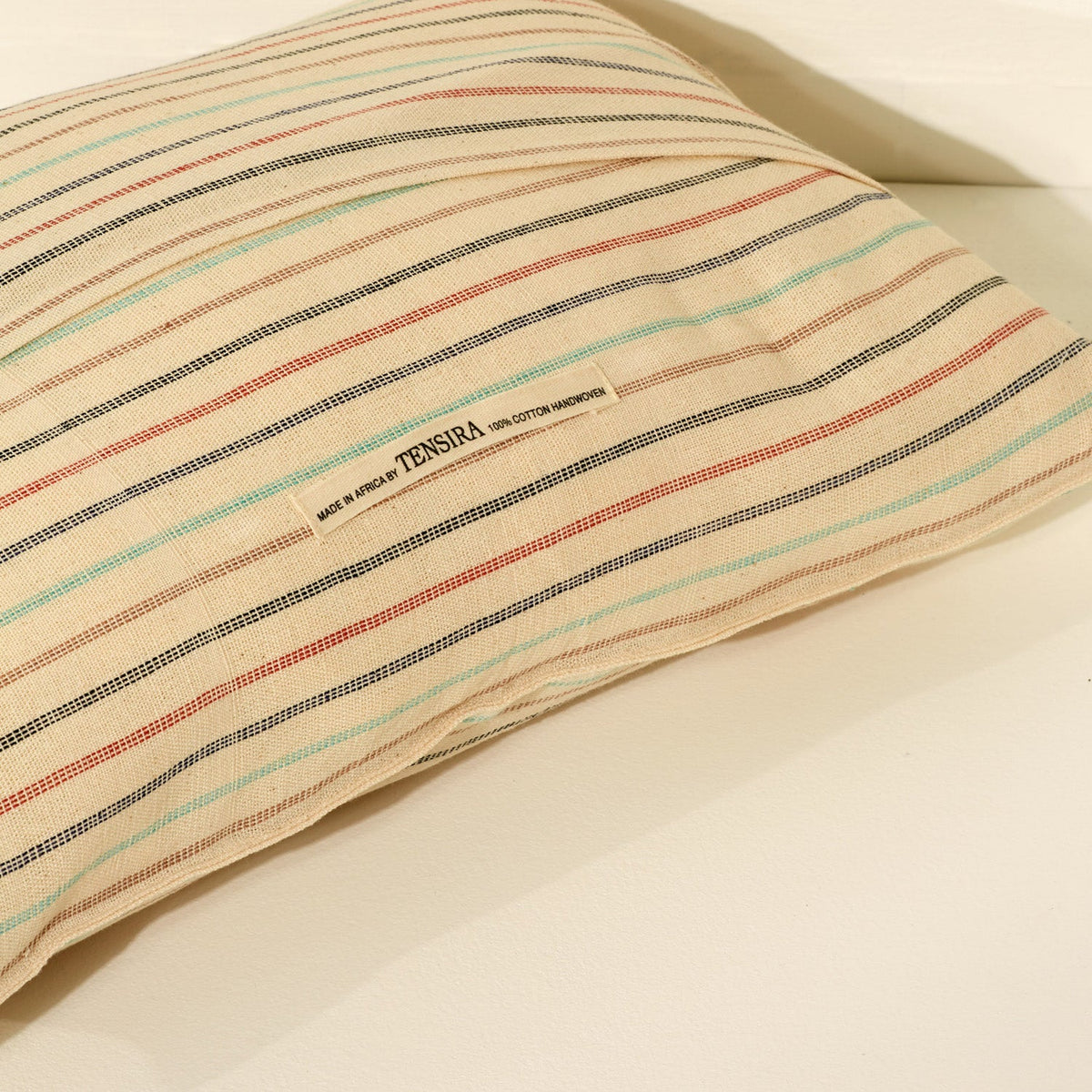 Cotton Lumbar Cushion Cover