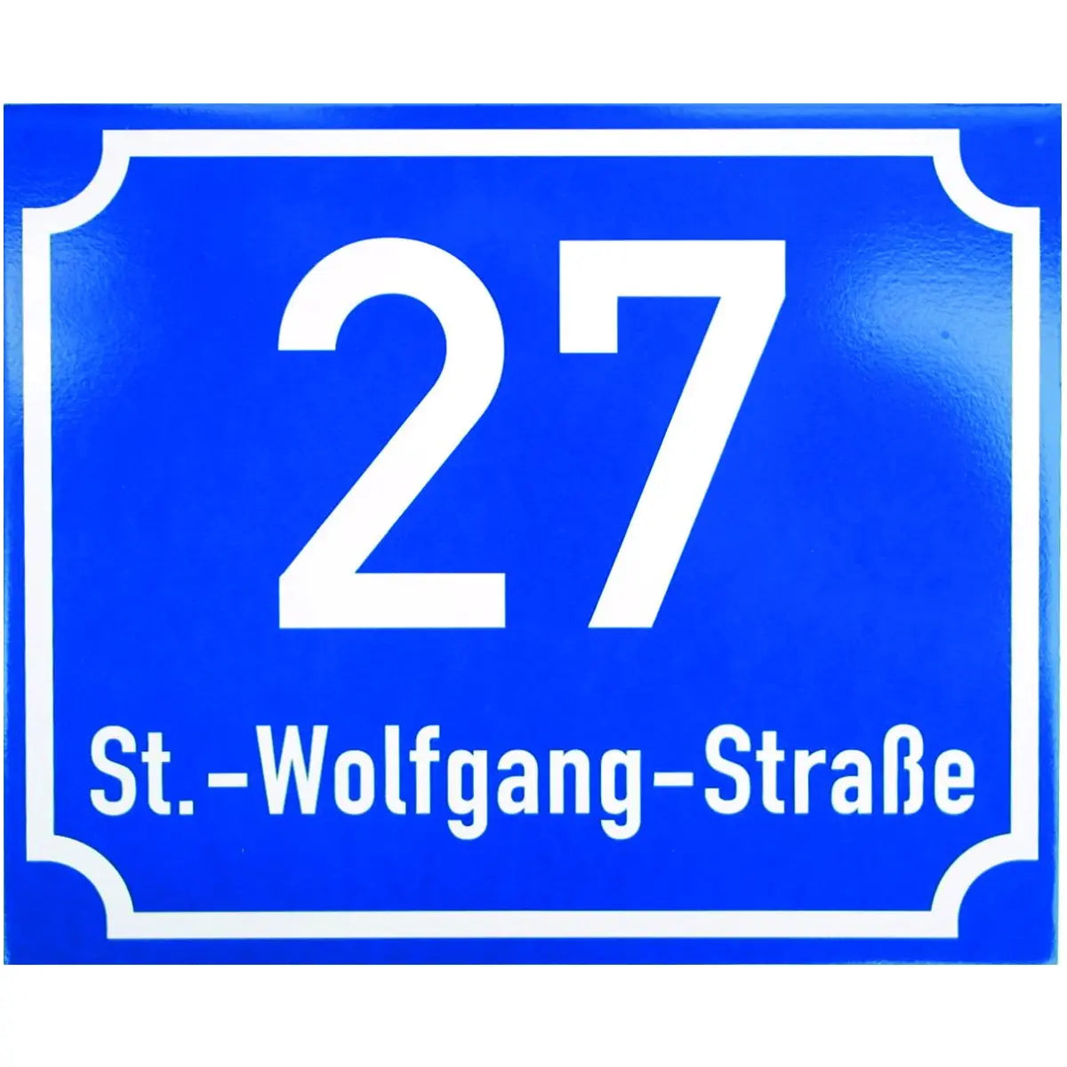 Hausnummernschild
