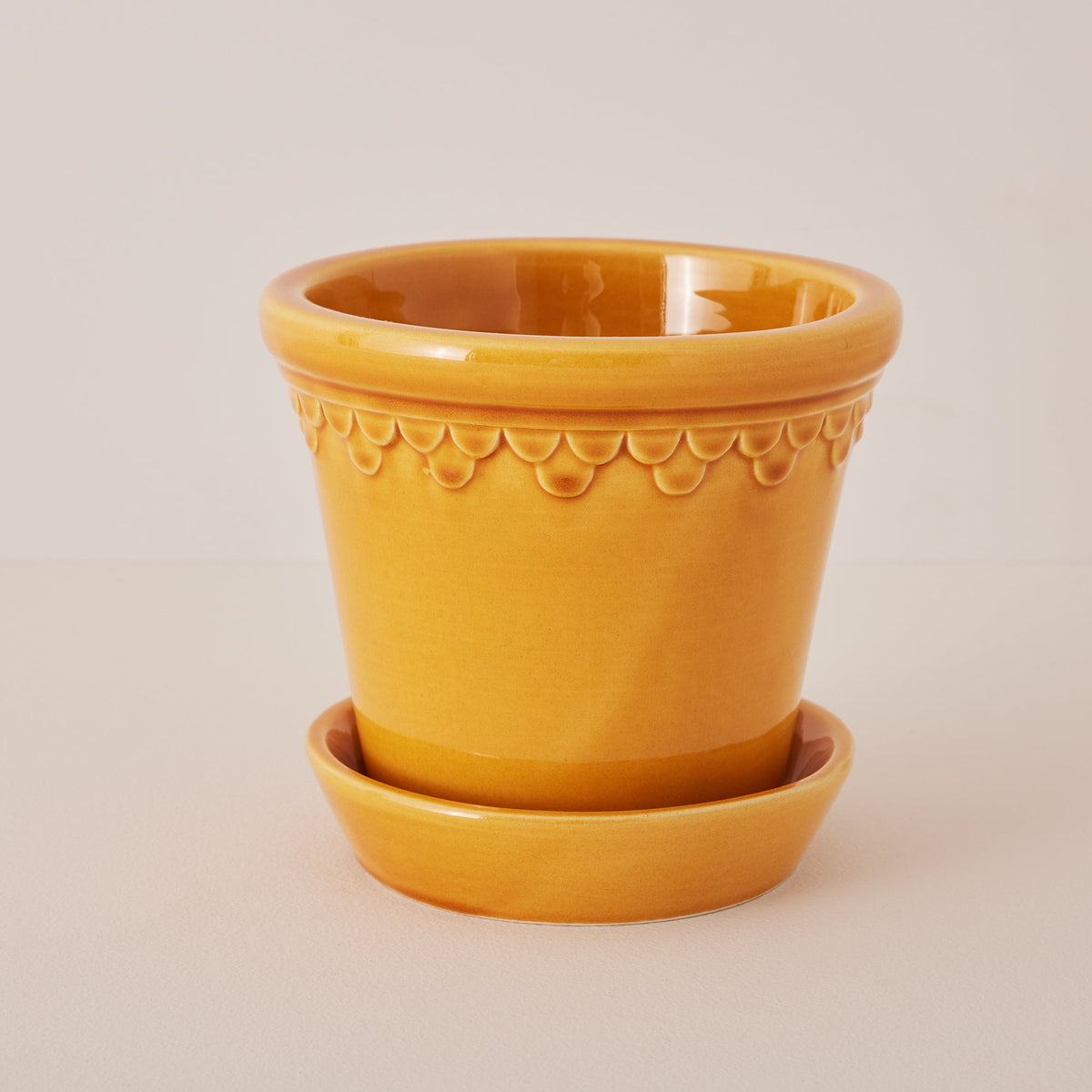 Copenhagen Ø14 Planter & Saucer